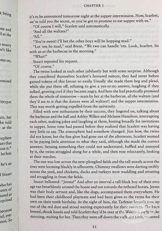 【中商原版】乱世佳人 Evergreen系列 英文原版 Gone with the Wind 爱情巨著 Margaret Mitchell 商品图8