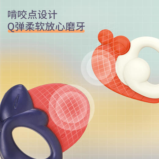 优乐恩婴儿摇铃萌萌鸡收纳盒&水煮摇铃套装 商品图1