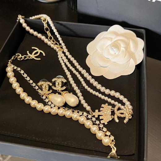 coco 香奶奶风格 珍珠系列项链手链耳环套装 商品图1