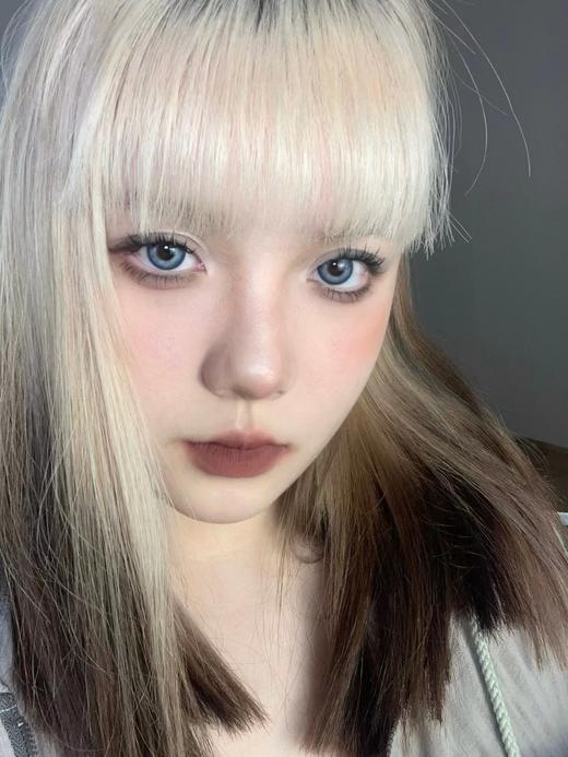 pfgirlcon 年抛美瞳 海滩蓝 直径14.5mm着色13.8mm 商品图1