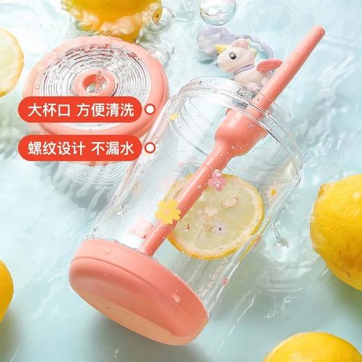 BEDDYBEAR杯具熊 卡通吸管杯冷萃杯水杯  550ml LCB001-550 商品图4