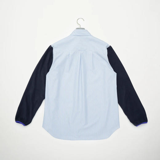 Fumito Ganryu Fleece Sleeve Shirt 袖子拼接抓绒长袖衬衫 商品图2