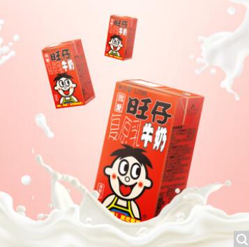 旺旺 旺仔牛奶 儿童早餐奶 原味 礼盒装 125ml*24 商品图2