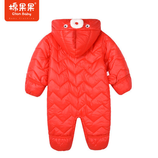商场同款棉果果冬季男女童外穿一件过冬保暖锦鲤羽绒连体衣M402722922651 商品图4