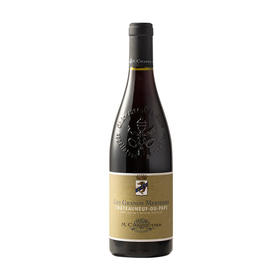 MM 山姆 沙普蒂尔（M.CHAPOUTIER)法国进口 教皇新堡红葡萄酒 750ml