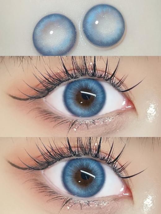 E-lensstyle 美瞳半年抛 人间芭比蓝 直径14.5mm着色13.8mm 商品图8