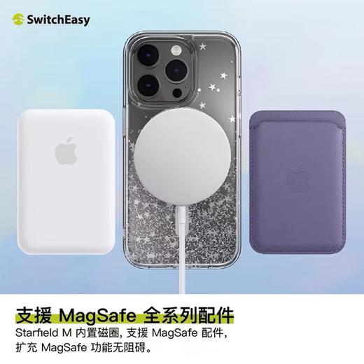 【鱼骨】iPhone14系列星空磁吸保护壳-冰雪 商品图4