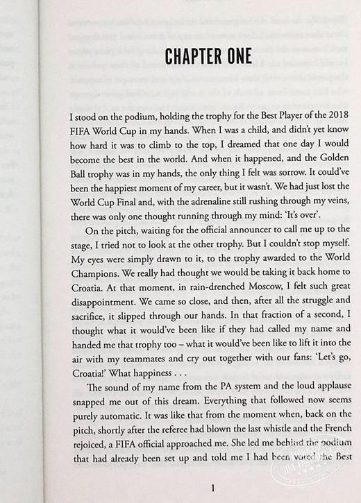 【中商原版】卢卡·莫德里奇：自传（魔笛，西甲皇马） 英文原版 Luka Modric: Official Autobiography Robert Matteoni 商品图7