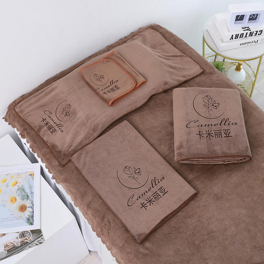 【美容院专供】皮肤管理毛巾套装定制，14种配色，支持logo定制 商品图2