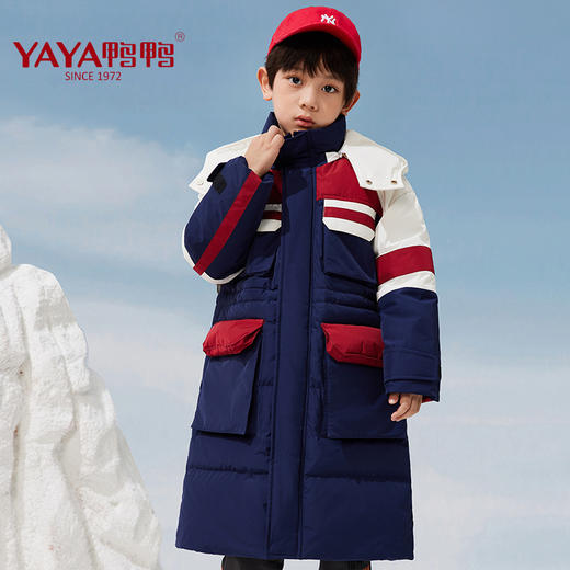 XBB-9520新款男女童中大童加厚连帽保暖外套 商品图6