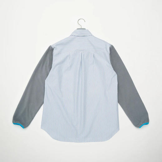 Fumito Ganryu Fleece Sleeve Shirt 袖子拼接抓绒长袖衬衫 商品图3