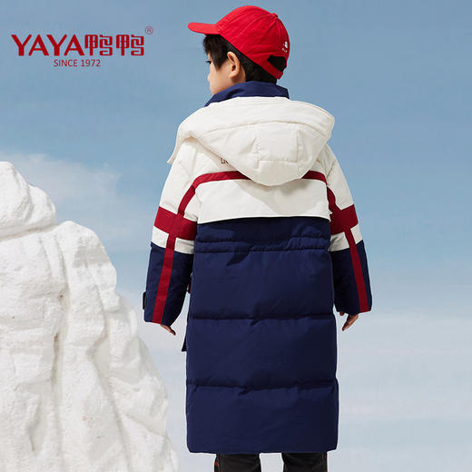 XBB-9520新款男女童中大童加厚连帽保暖外套 商品图2