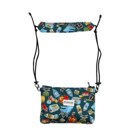 HUJI祤集pieton斜挎包插画露营camping