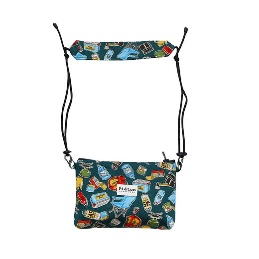 HUJI祤集pieton斜挎包插画露营camping 商品图0