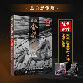 摄影金奖之路 黑白影像创作与后期核心技法 陈建强摄影书籍黑白摄影艺术教程影调曝光处理摄影后期调色PS修图技巧自学教程