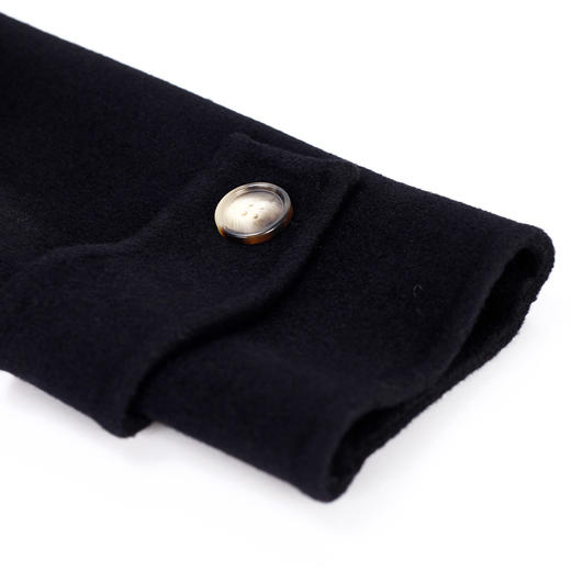 MH9C7斯尔丽瑟俪2022年冬上新商场同款高端英伦风海军领双面呢显瘦大衣 商品图3