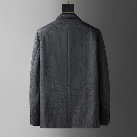 一口价【新款DDA】大依优型品质西服外套商务夹克男宽松加肥加大码上衣胖子正装休闲 商品图3