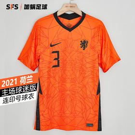 【送球员印号】SFS耐克正版 2021欧洲杯荷兰主场球衣 球迷版足球服 CD0712-819