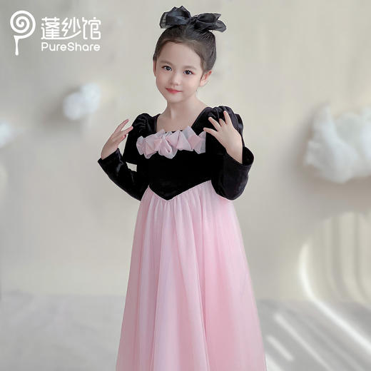 [亲子款首发]pureshare 女童公主裙连衣裙新款蓬蓬裙——花瑶公主裙 商品图8