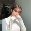 加绒加厚t恤女上衣韩版内搭半高领打底衫女秋冬长袖修身mzy04 商品缩略图1