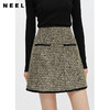 NEELLY纳俪商场同款小香风半身裙女百搭A字裙高腰短裙秋冬季时尚 商品缩略图3