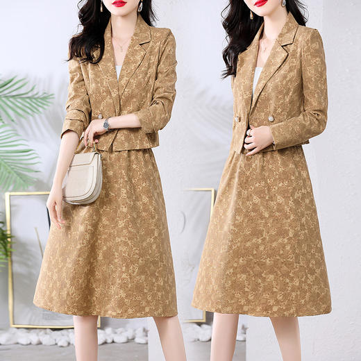 新款女装气质时尚洋气套装两件套早秋季HR-WJ82389 商品图2