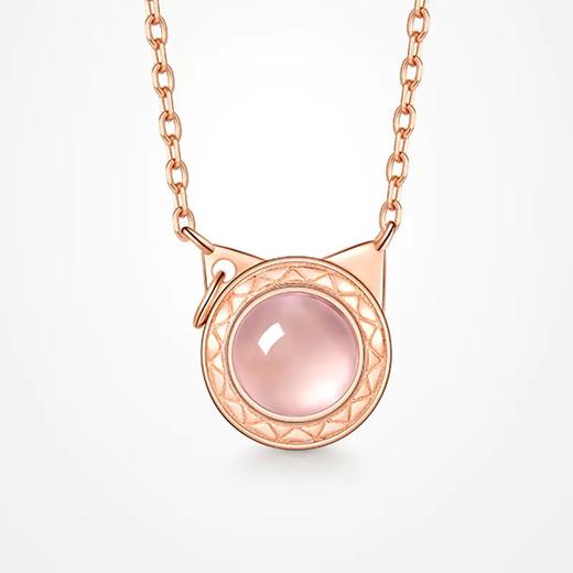 大英博物馆盖亚·安德森猫粉晶项链珍珠手链耳环925银玫瑰金色 商品图4