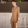 IWY/高端卡其色干练西装套装女英伦风双排扣时尚职业装气质工装女CP1340 商品缩略图1