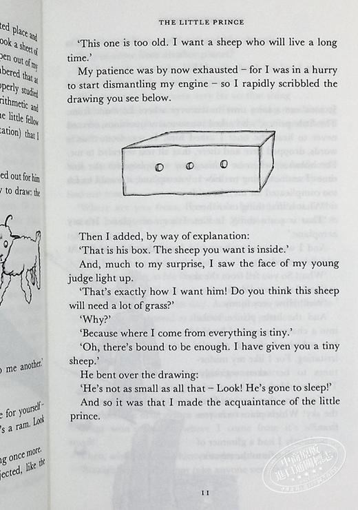 【中商原版】企鹅布面经典系列 小王子 英文原版 The Little Prince And Letter to a Hostage Antoine de Saint Exupery 经典 商品图7