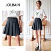 OLrain法式高级穿搭灰色半身裙女夏季2022新款高腰减龄学院风短裙 商品缩略图3