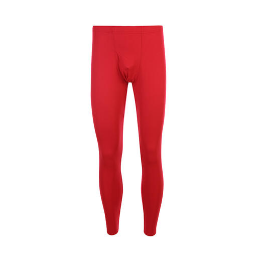 都市丽人都市锋尚基础系列轻暖5至15度男士薄九分裤阳离子罗纹薄单层裤打底裤FL24A0 商品图6