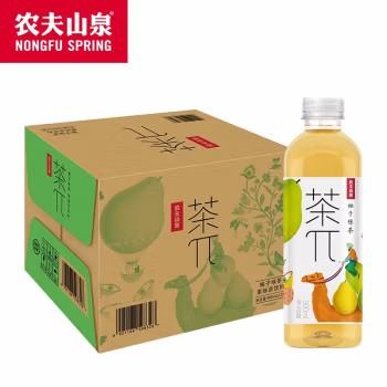 农夫山泉 大瓶 茶π柚子绿茶 900ml*12瓶 商品图0