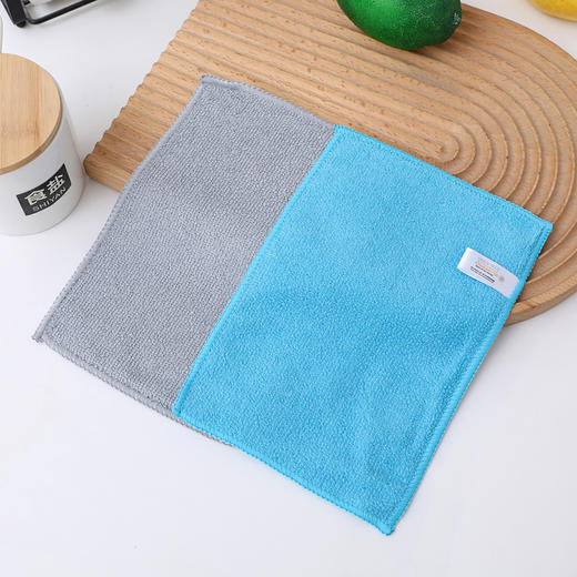 双效清洁抹布洗碗巾（8条装），竹纤维+超细纤维 商品图5