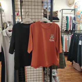 女圆领卫衣H-10155