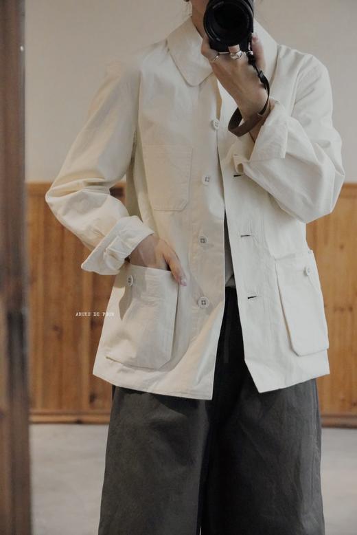 Khadi &Co复古白/深蓝/粉色外套 商品图8