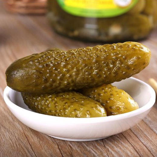 德国冠利酸青瓜670g/031797 汉堡配菜开封即食腌制小黄瓜 商品图3