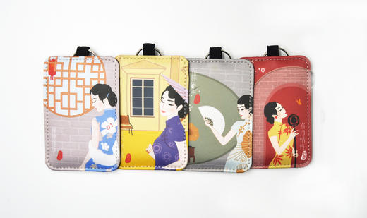 东方雅致丝绸卡包*旗袍 商品图0