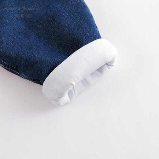 马克珍妮冬装新款 男童印花夹棉萝卜裤 儿童棉裤221890 商品图4