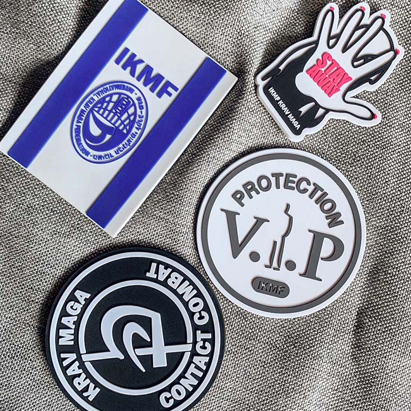 马伽术魔术贴章军事骷髅战术KRAVMAGAIKMF贴章