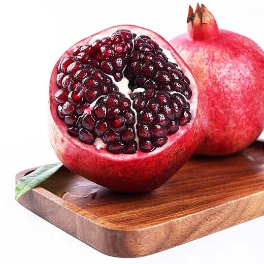 云南突尼斯黑籽酸石榴6个装（6斤）/盒 商品图0