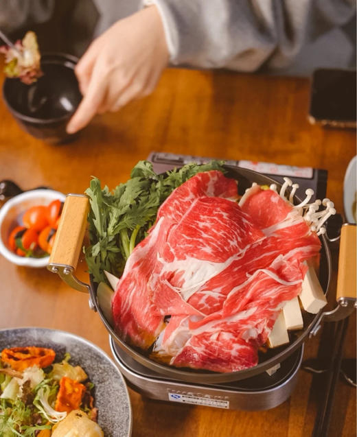 战斗民族谷饲雪花肥牛片/新西兰银蕨农场上脑牛肉片/精切羊肉片 商品图2