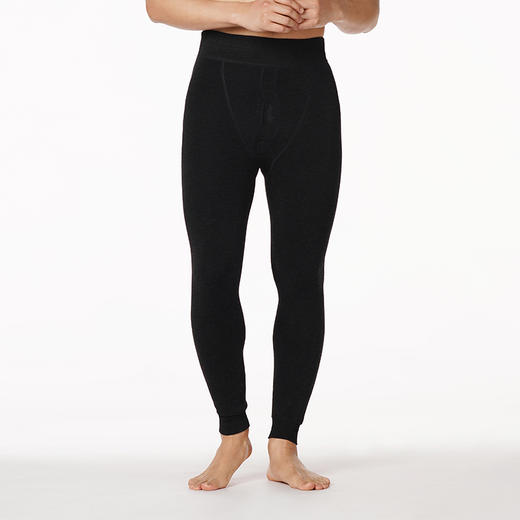 都市丽人都市锋尚基础系列强暖负15至负5度男士厚九分裤一体无缝面料中双层裤打底裤FL24A3 商品图0