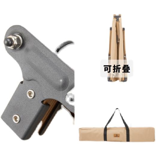 探路者折叠床TEAK80165-F91X深卡其 商品图4