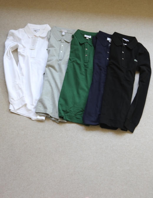 天高云淡噻 换装季 哈！男段 猪婆龙 修身款 珠地棉 长袖P衫 5色入 商品图0