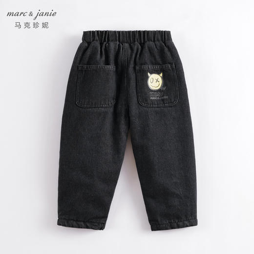 马克珍妮冬装新款 男童印花夹棉萝卜裤 儿童棉裤221890 商品图2