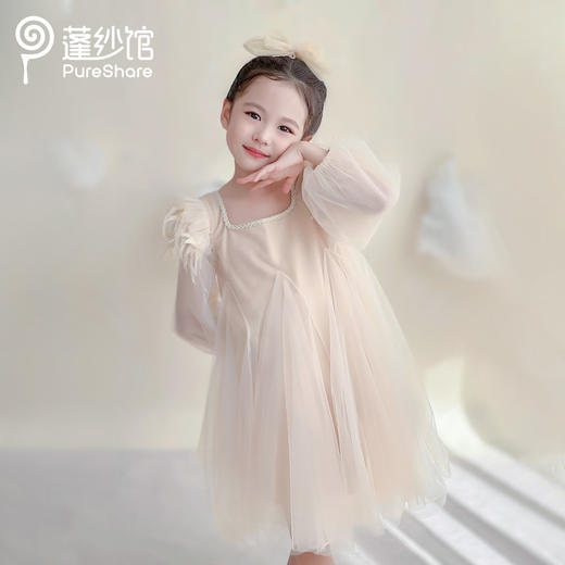 pureshare 女童公主裙连衣裙新款蓬蓬裙-泡芙公主裙 商品图1