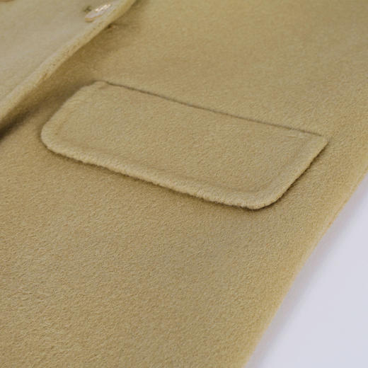 MH9E3斯尔丽瑟俪2022年冬上新商场同款法式简约西装翻领双面羊毛呢大衣 商品图3