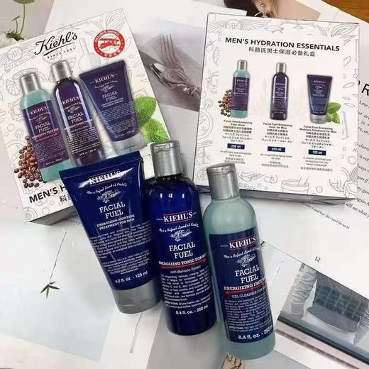 【品牌热卖】
Kiehl’s科颜氏男士三件套（洁面250ml+爽肤水250ml+乳液125ml） 商品图1