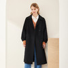 MH9E4斯尔丽瑟俪2022年冬上新商场同款简约纯色阔版长款过膝双面呢大衣 商品缩略图1