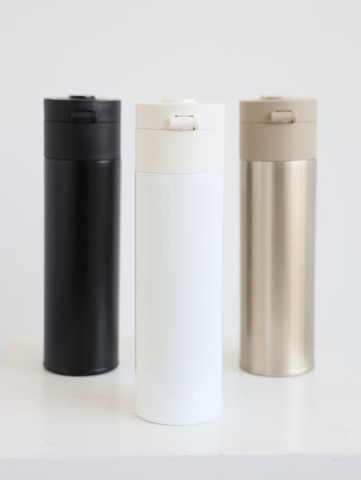 1水间 公司货 超长保温商务保温杯 400ml PJ653 商品图3